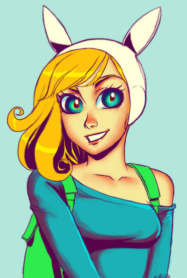 Fionna & Cake from Adventure Time. By Sukihi