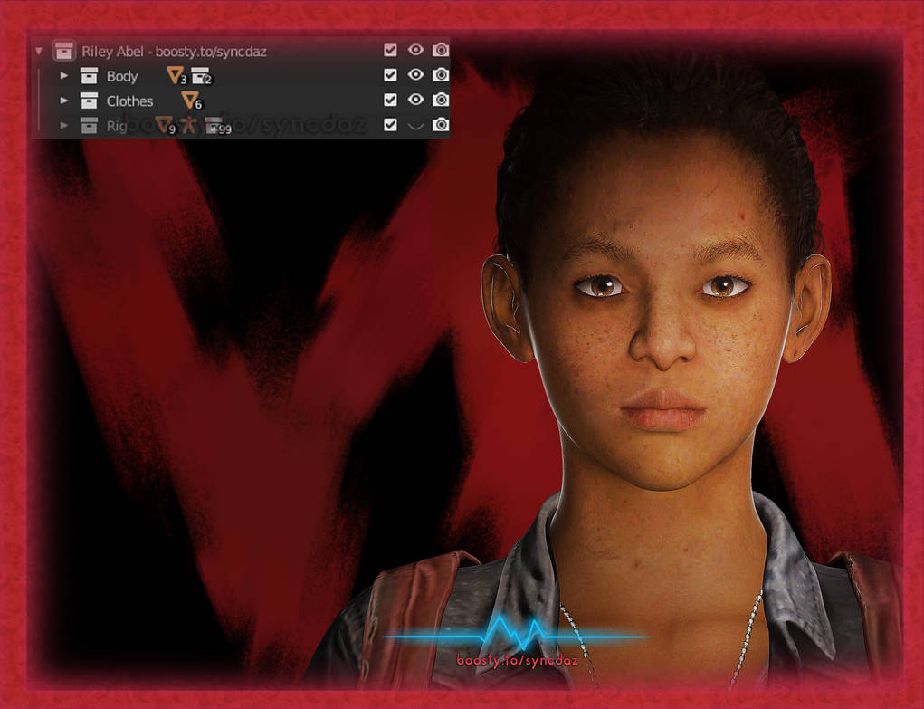Blender Riley Riley Abel for Daz,Blender by myusernamegood1 on DeviantArt