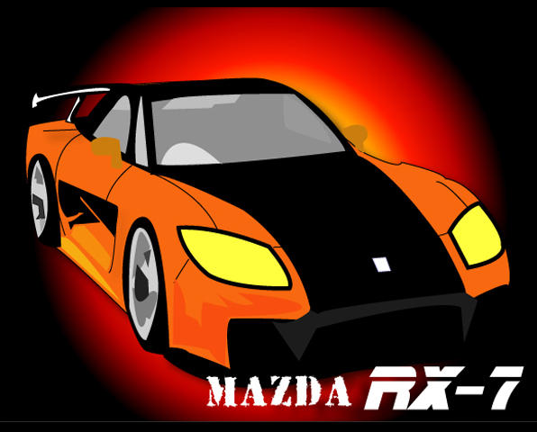 Vector Masder Rx 7 mazda rx-7 by mattyu on DeviantArt