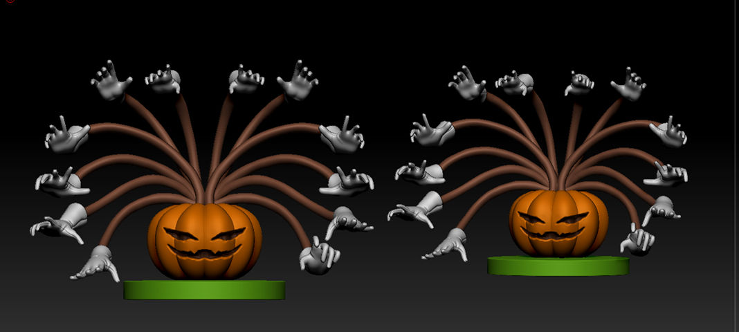 HALLOWEEN PUMKPIN AND MANY HANDS by louis666 on DeviantArt