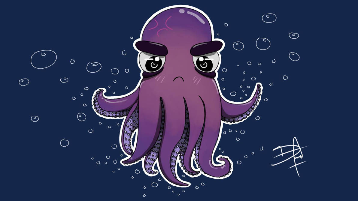 Angry Octo by PandaDanielsan on DeviantArt