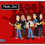 Pearl Jam postcards - The Band
