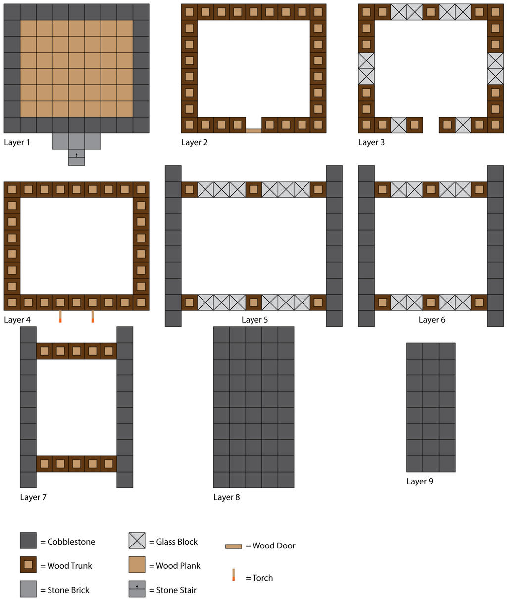 Minecraft Cabin By Shadowdemon56 On Deviantart
