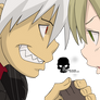 Soul and Maka 2 Vector Render