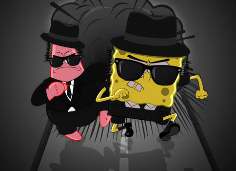 SPONGEBOB - BLUES BROTHERS 01A