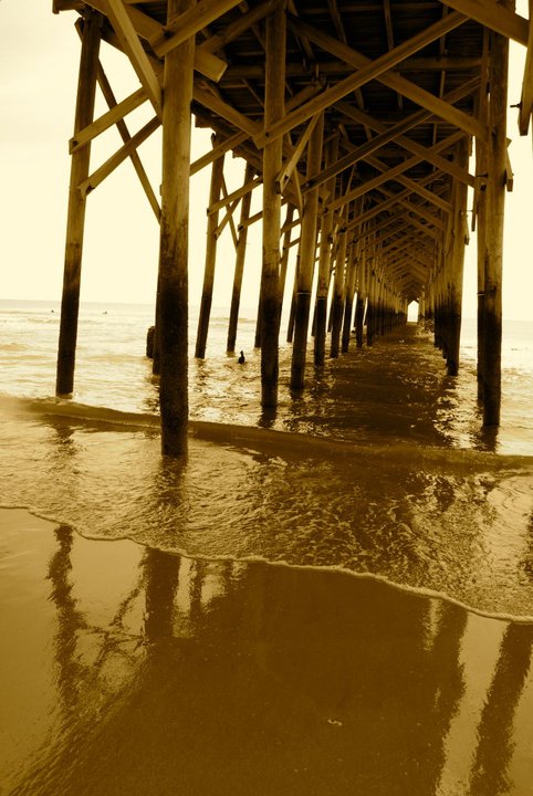 beneath the boardwalk