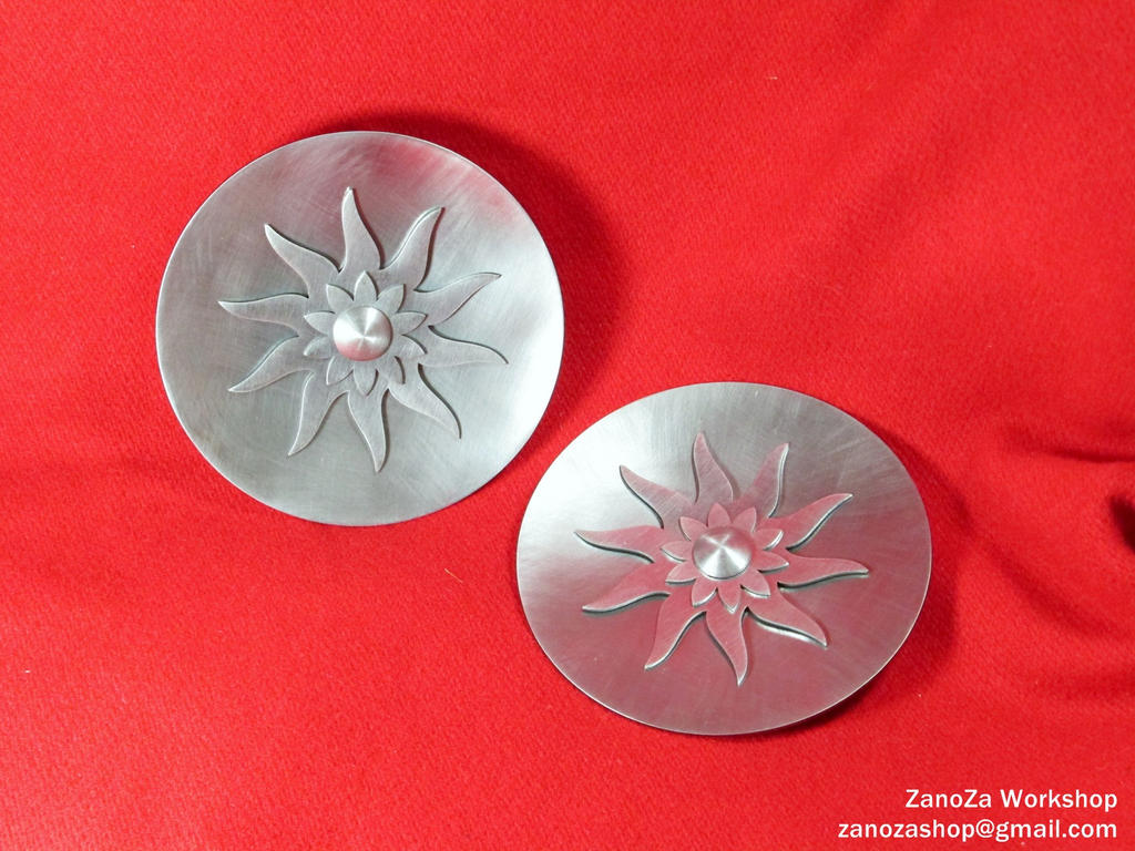 Medieval armor decorated rondel 14-15th c. by zanozashop on DeviantArt