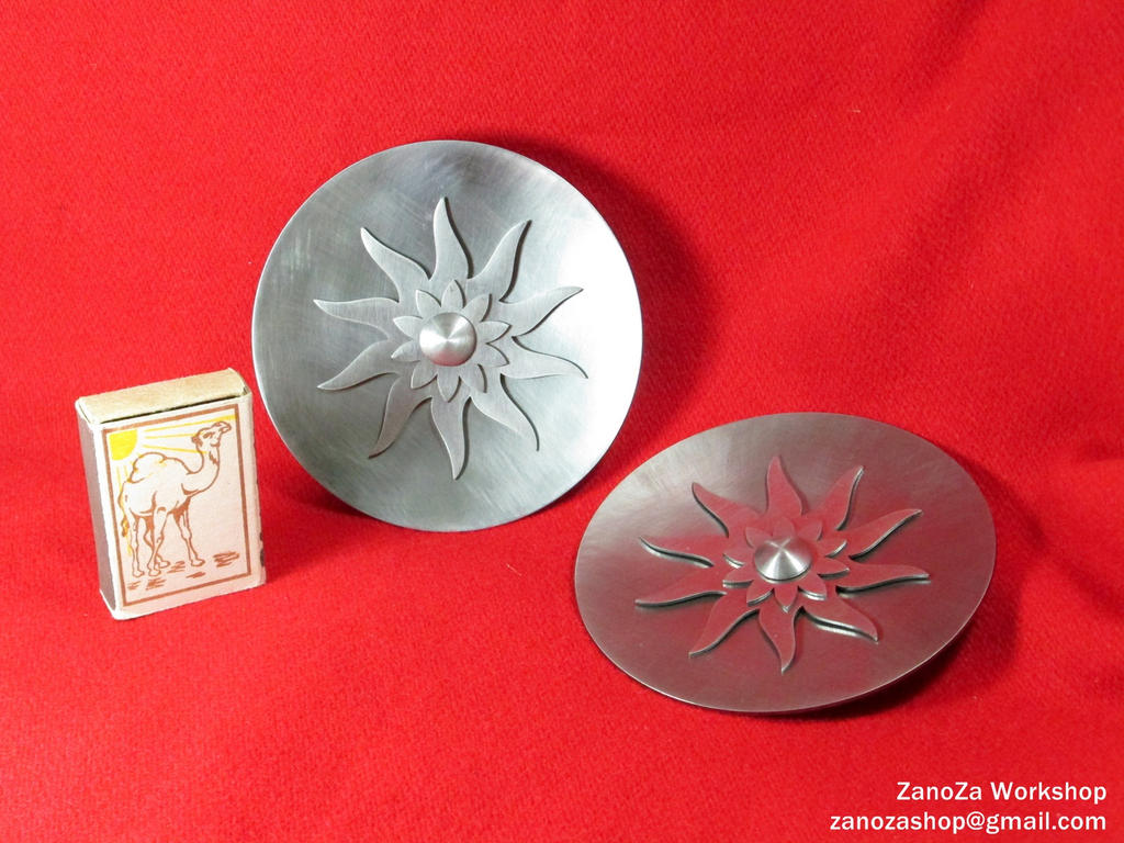Medieval armor decorated rondel 14-15th c. by zanozashop on DeviantArt