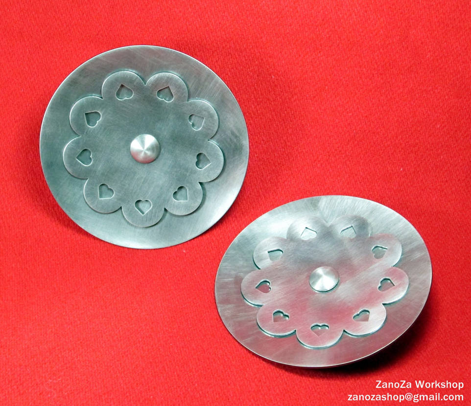 Medieval armor decorated rondel 14-15th c. by zanozashop on DeviantArt