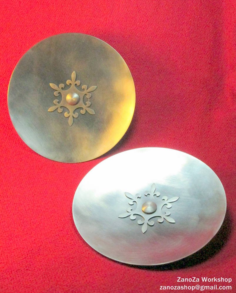 Medieval armor decorated rondel 14-15th c. by zanozashop on DeviantArt