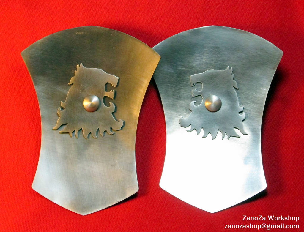 Medieval armor decorated rondel 14-15th c. by zanozashop on DeviantArt