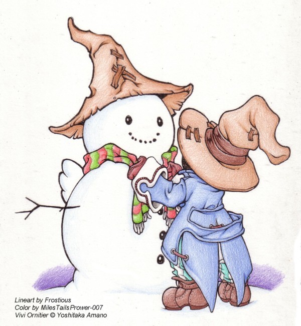 Vivi's Snowman