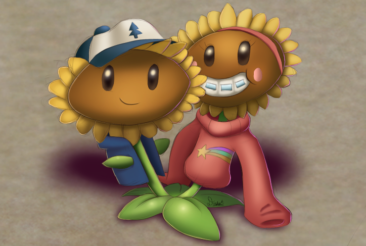 Plants Vs Zombies 2: Twin Sunflower by TheEagleProductionsX on DeviantArt