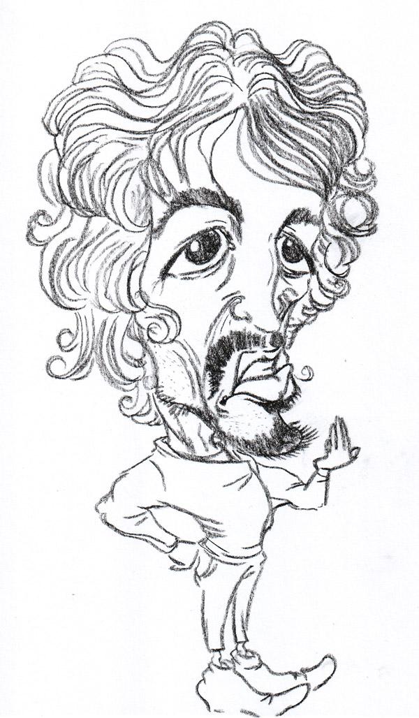 Caricatura Sergio Rubini