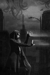 Urban Fantasy Scene