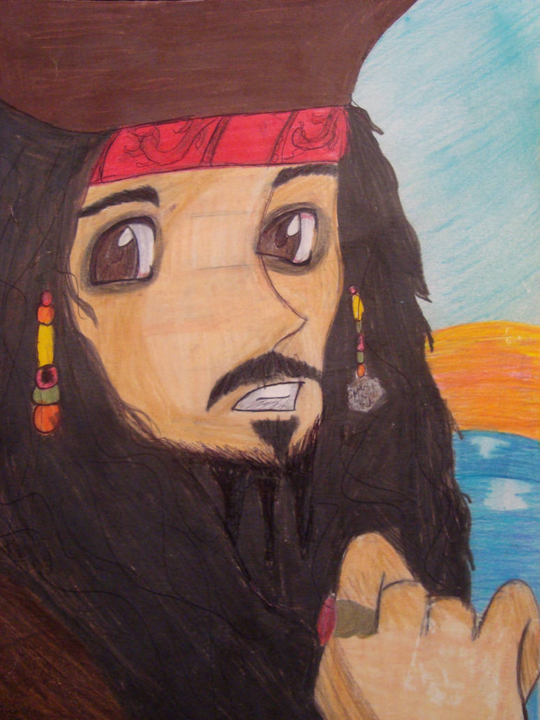 My Anime version of Captain Jack Sparrow ) by Ashtonrose on DeviantArt