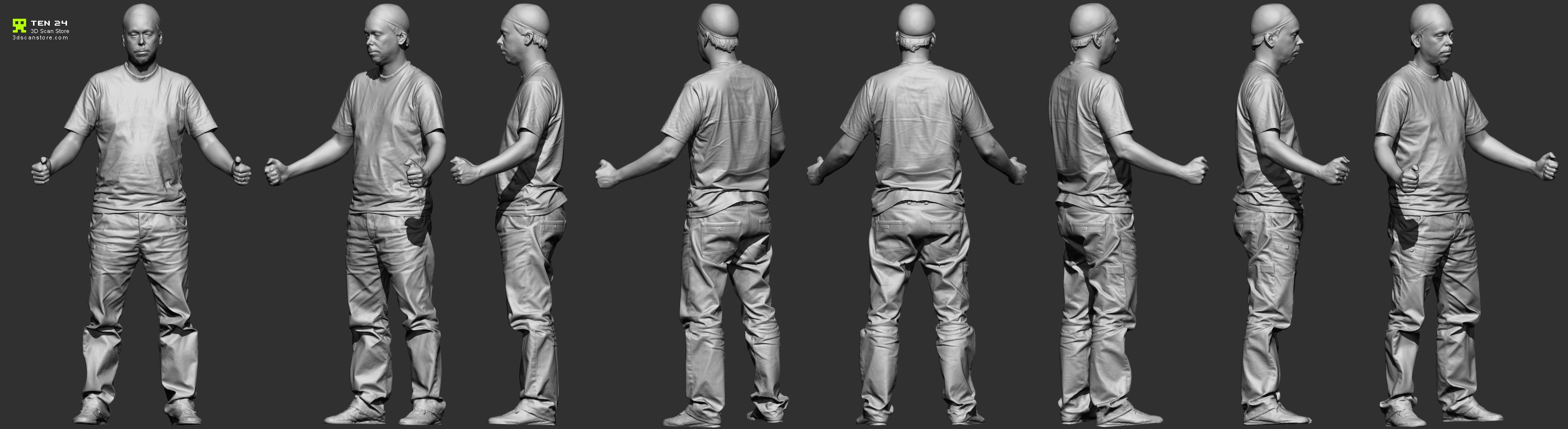 Full Body scan clothing reference