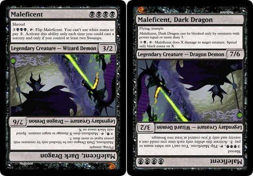 Maleficent [MTG fan card]