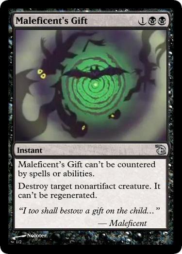 Maleficent's Gift [MTG fan card]