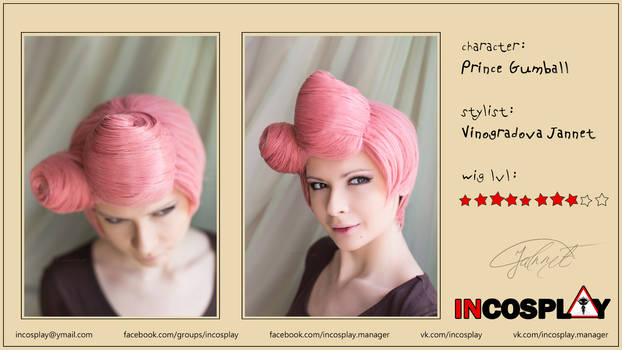 Prince Gumball wig