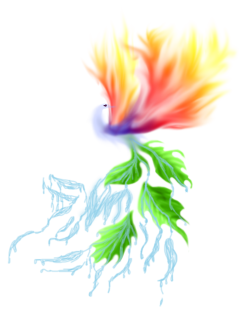 Elemental phoenix by Snow-Mage on DeviantArt