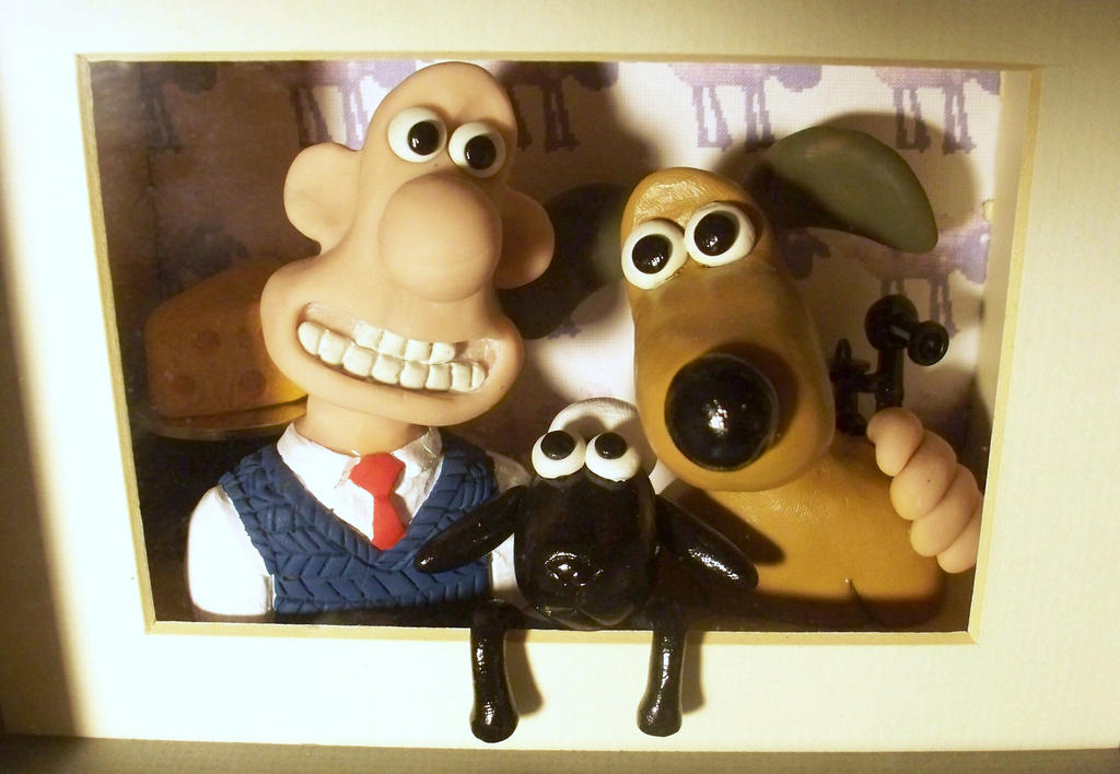 Wallace and Gromit Sculpture