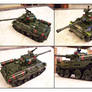 Mock Lego Battle Tank