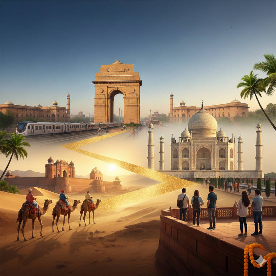 Golden Triangle Tour 4 Days 3 Nights by goldentajtour on DeviantArt