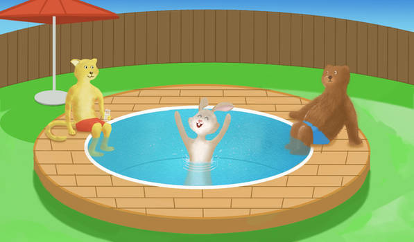 Animal Pool Party