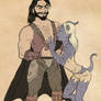 Commission: Nooo oooone walks like him, talks...