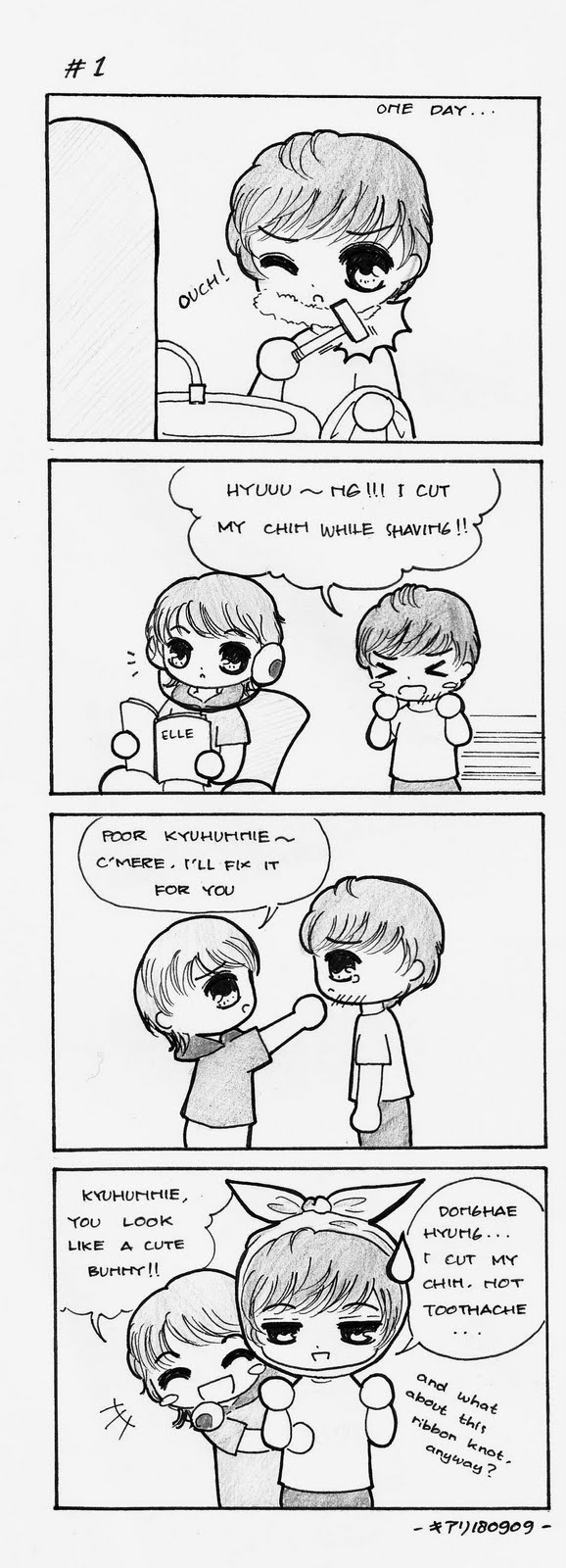 Super Junior Chibi comics 1