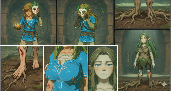 Mask Tf Legend of Zelda Mask TG TF Comic by Tim-Tem on DeviantArt