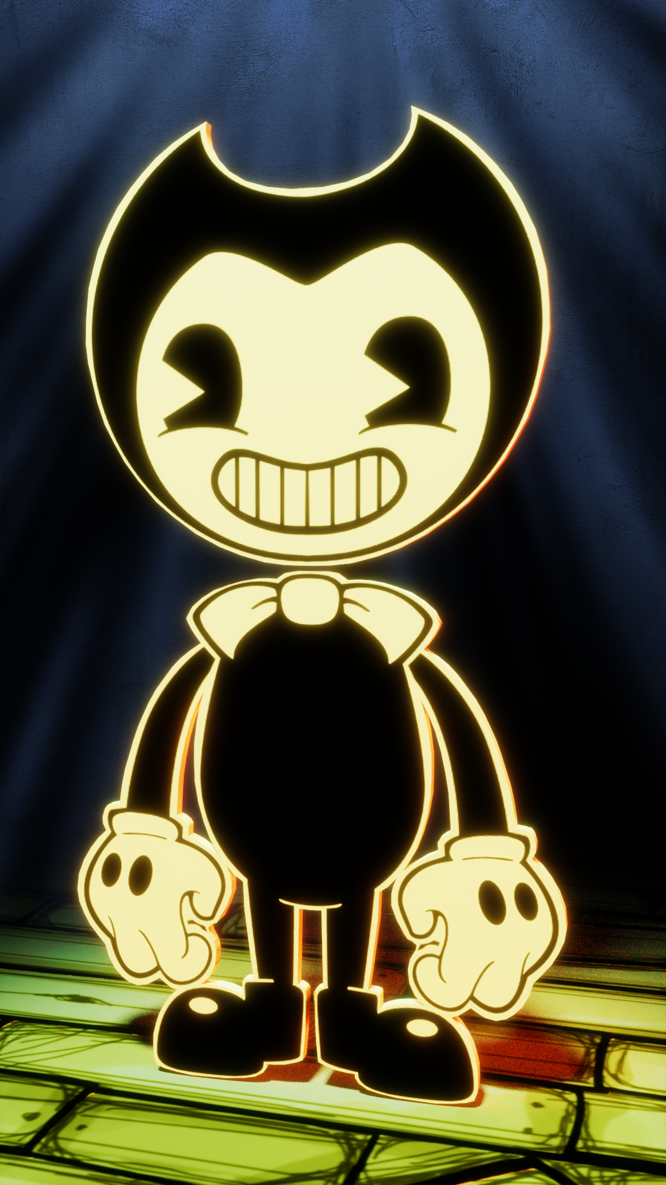 Cardboard Bendy. 