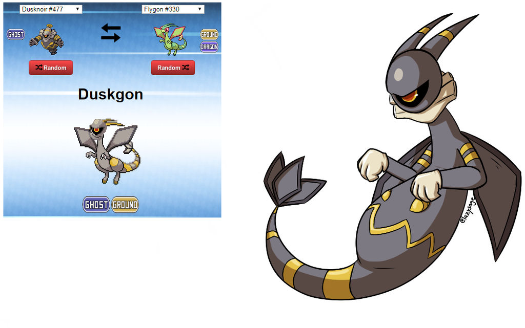 Duskgon - Pokemon Fusion