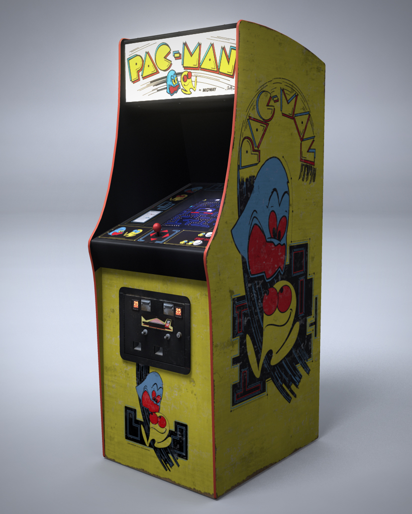 Pac-Man Arcade Machine by nocomplys on DeviantArt
