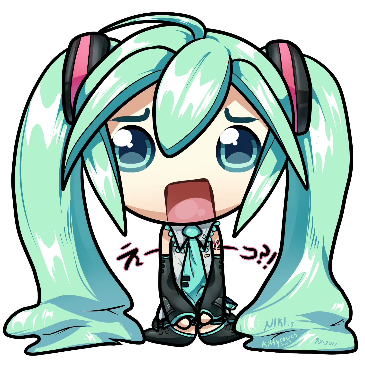 MIKU IS DISPLEASED.