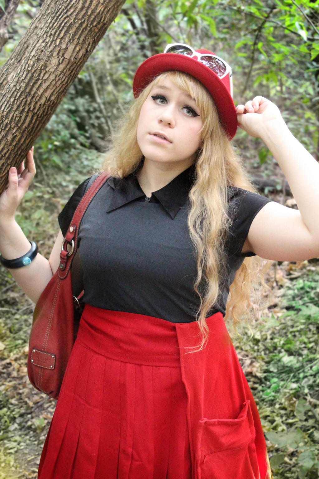 Pokemon Trainer XY cosplay