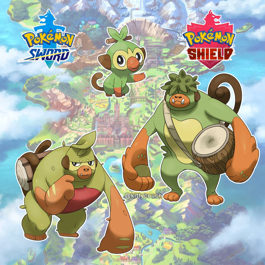 Grookey final Evolution by KittyCouch on DeviantArt
