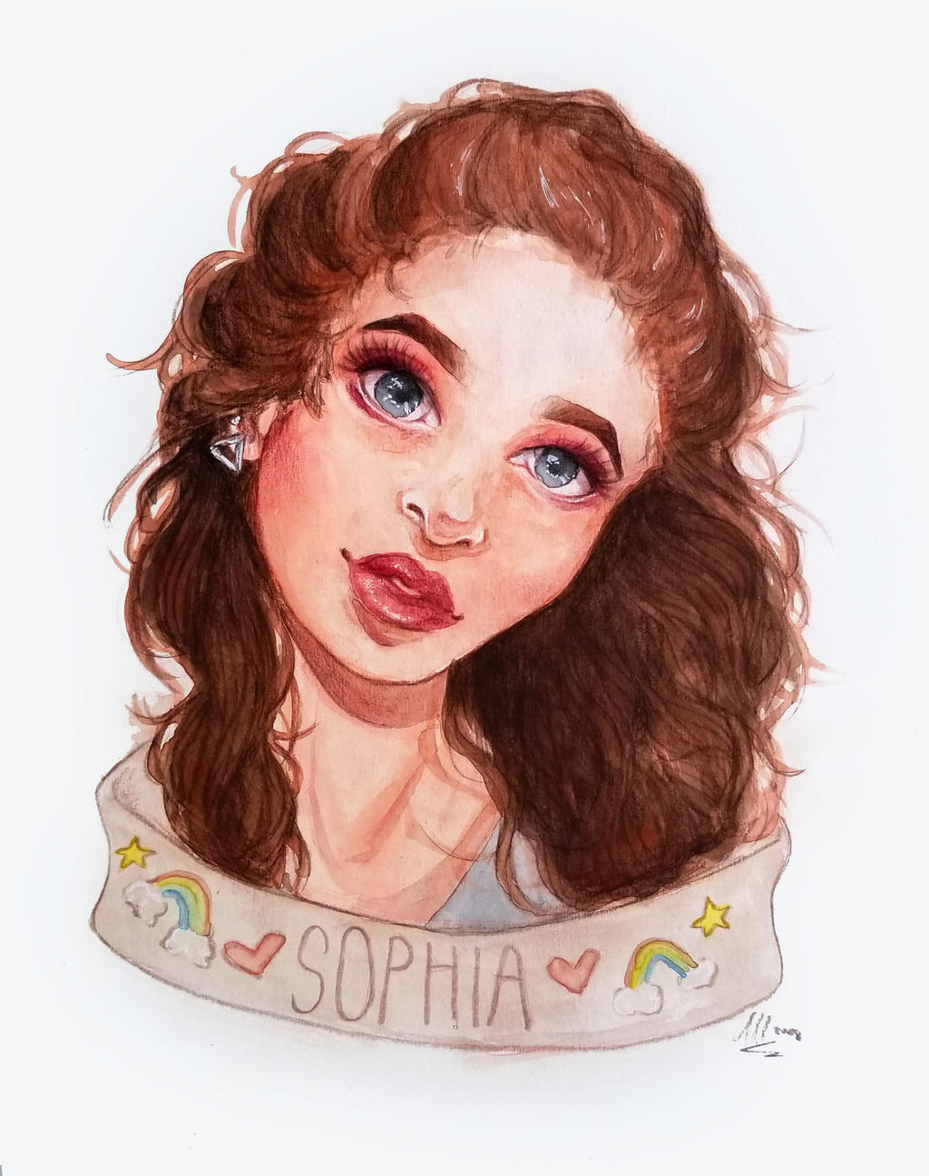 Sophia Commission by Monique--Renee