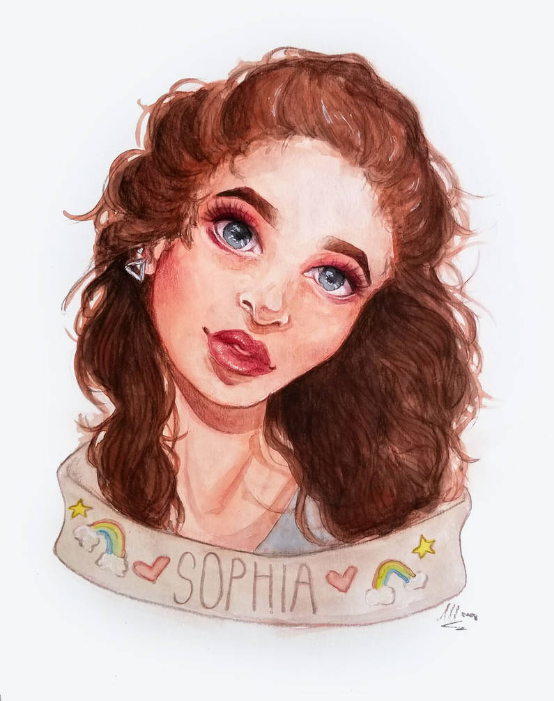 Sophia Commission by Monique--Renee