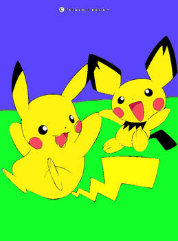 Pikachu And Pichu