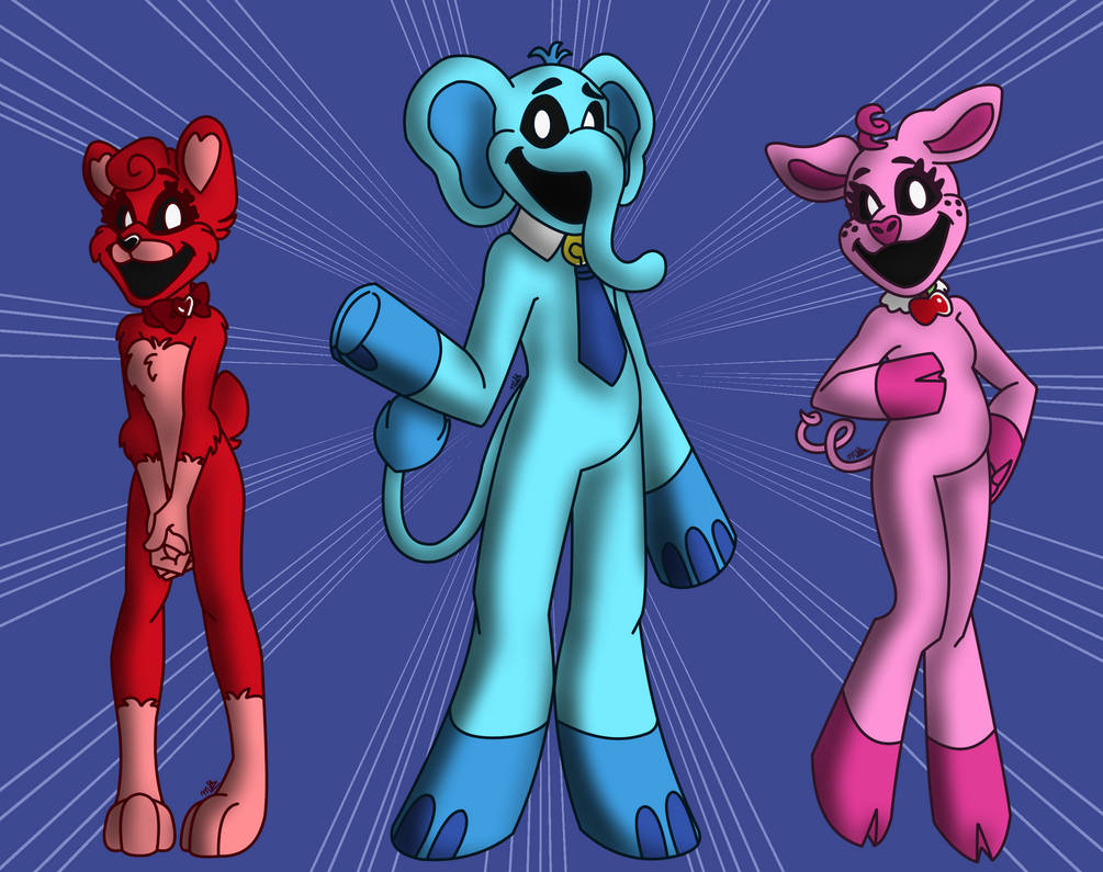 Smiling Critters Renders Smiling Critters 2 by AkinaTribe on DeviantArt