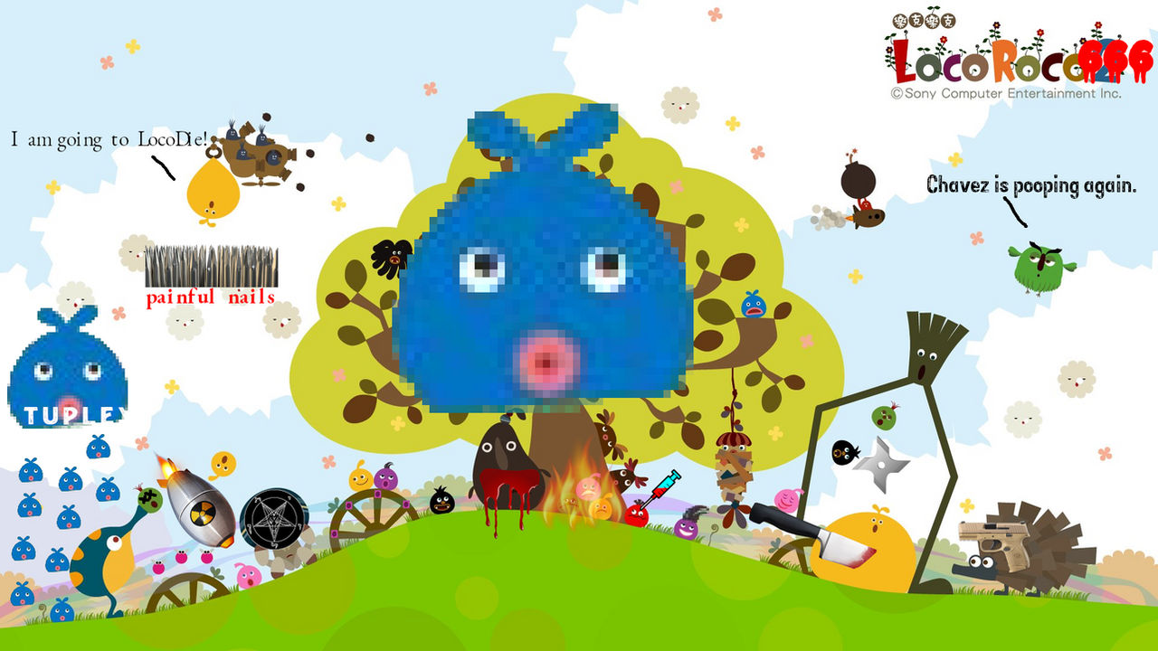 NEW LOCOROCO GAME ANNOUNCED: LocoRoco 666 by Helderheid on DeviantArt