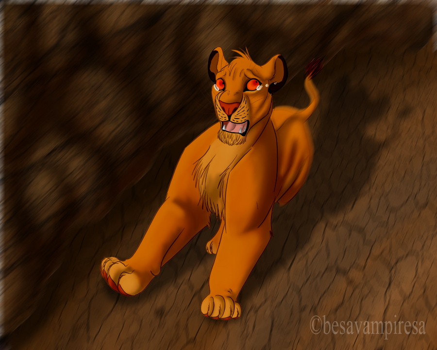 Simba Getting Exiled Simba's exile by besavampiresa on DeviantArt