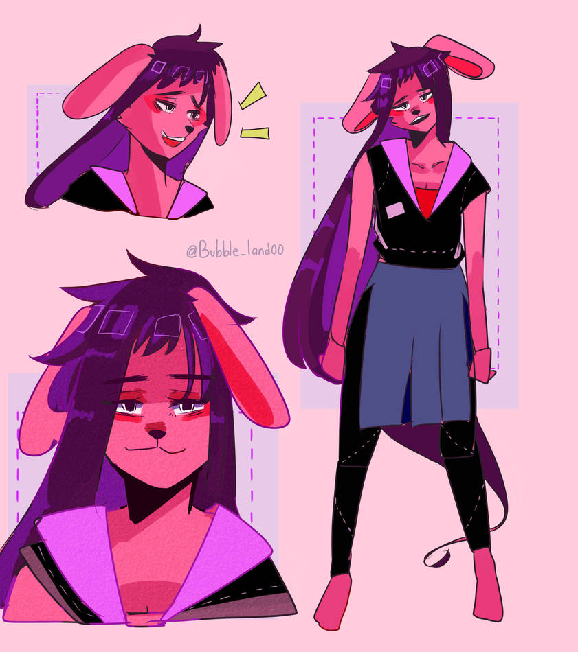 Fictional Rabbit Girls Rabbit girl by PinkBubble8 on DeviantArt