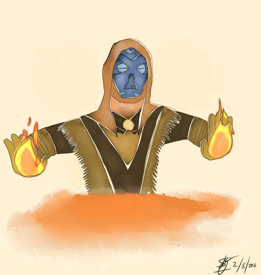 Archmagus The Archmagus of Winterhold by ItsDaBlazeWolf on DeviantArt