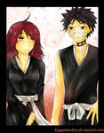 Bleach Request::Naielle, ShizukoXHisagi by KagamineSou