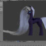 begining a alicorn nightmare moon 3d model #5