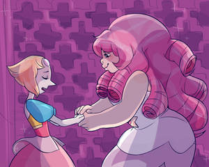 a single pale rose