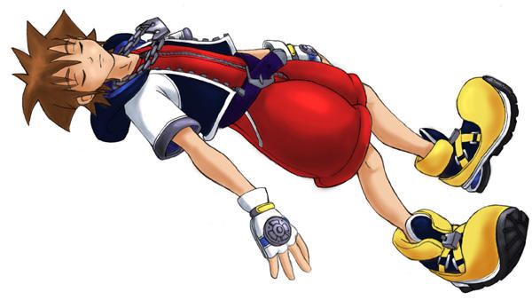 Sora Floating by nalina on DeviantArt